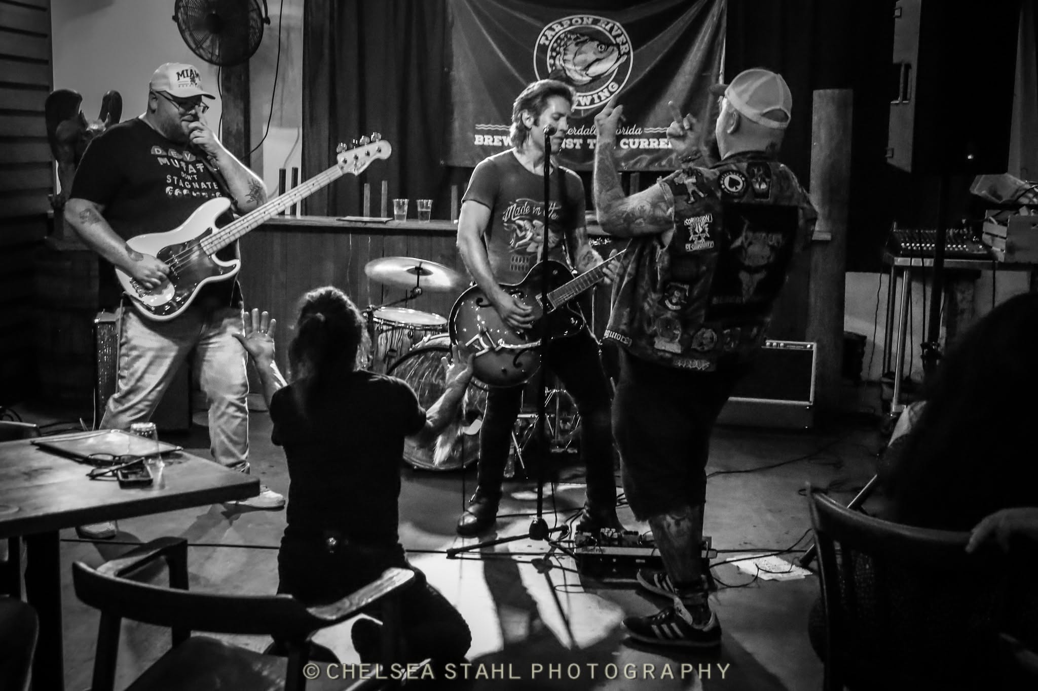 The Shakers performing together at PopSwap Summer Night