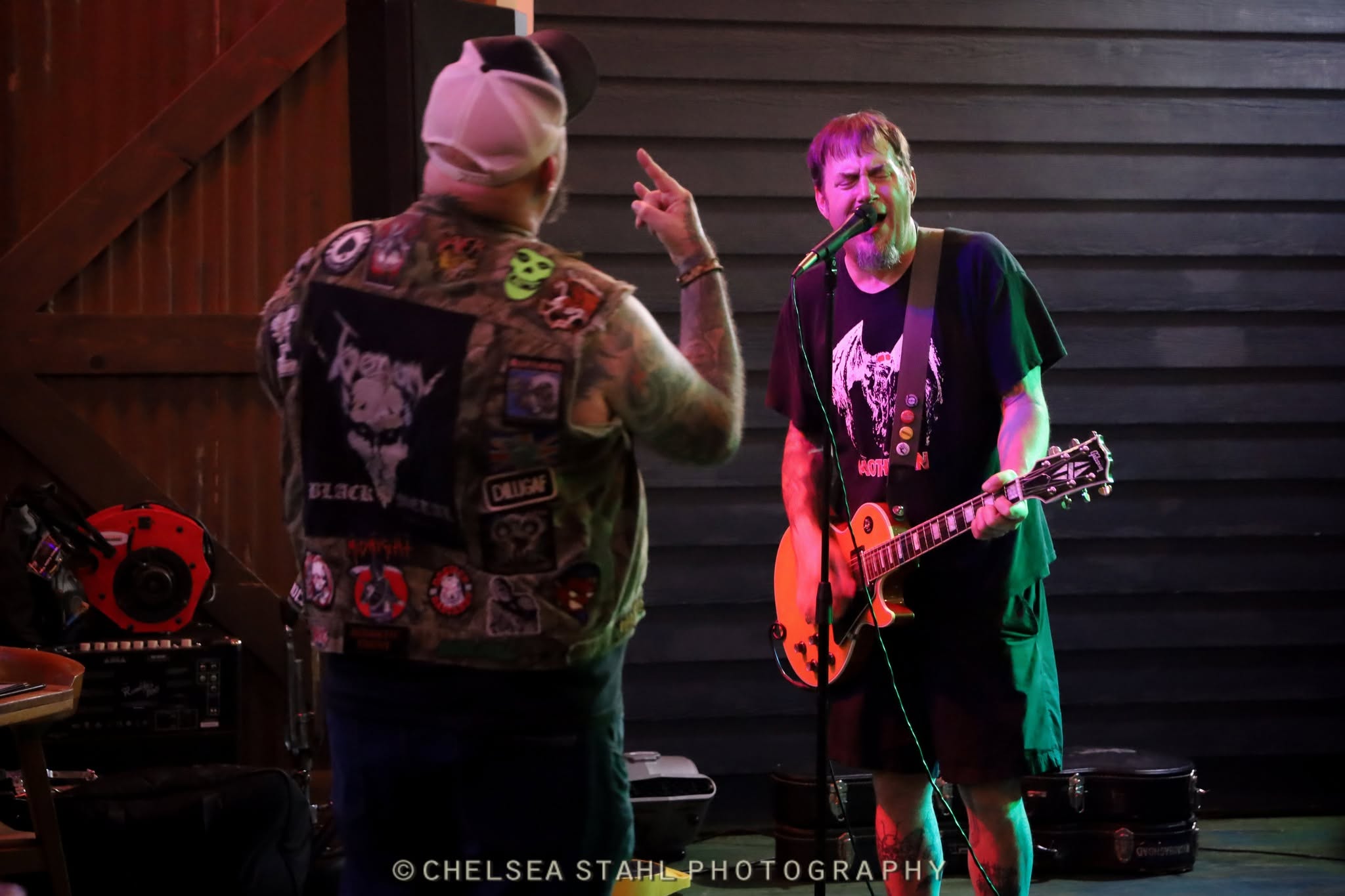 The Shakers playing live at the August PopSwap market