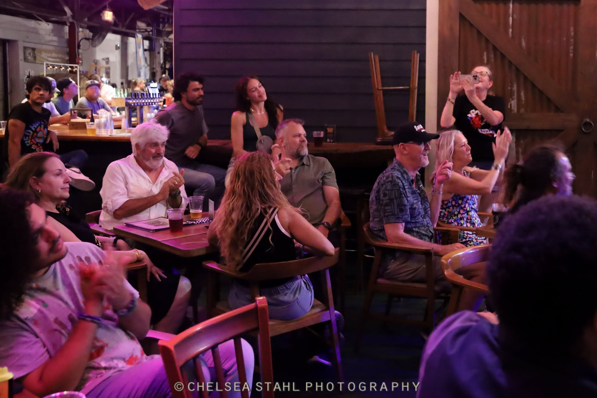 PopSwap guests cheering during the Shakers performance